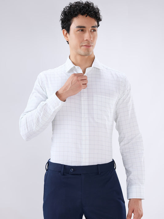 Park Avenue Blue Formal Shirt