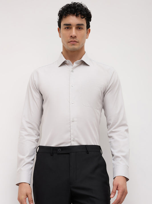 Park Avenue Grey Formal Shirt