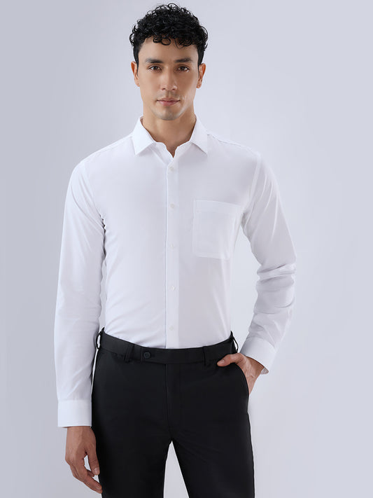 Park Avenue White Formal Shirt