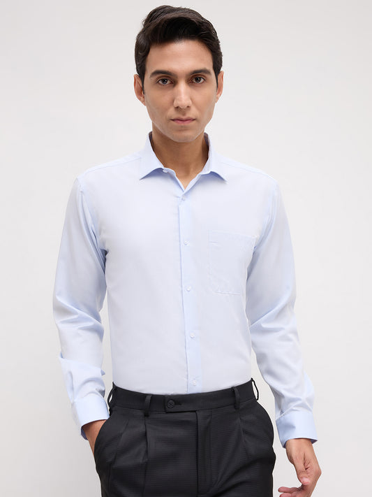 Park Avenue Blue Formal Shirt