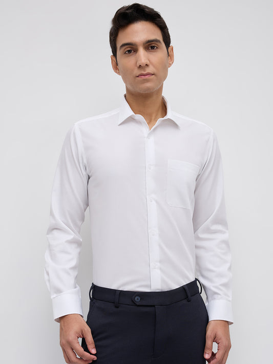 Park Avenue White Formal Shirt