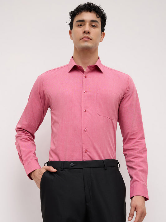 Park Avenue Red Formal Shirt