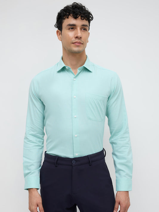 Park Avenue Green Shirt 