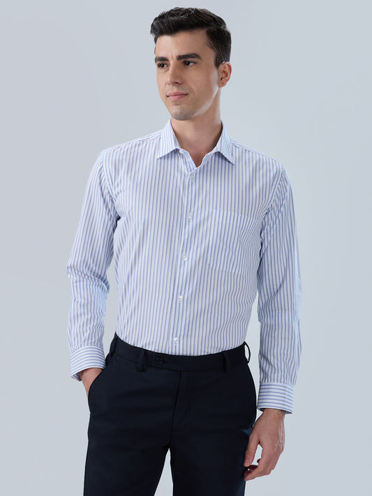 Park Avenue Blue Formal Shirt