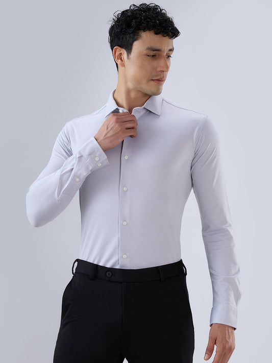 Park Avenue Grey Formal Shirt