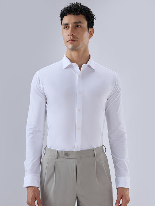 Park Avenue White Formal Shirt