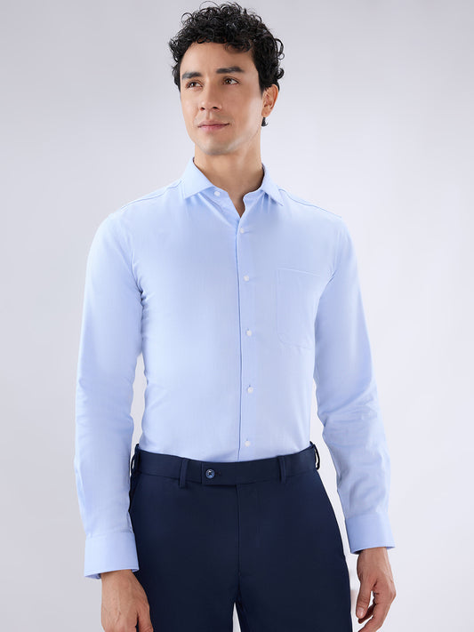 Park Avenue Blue Formal Shirt
