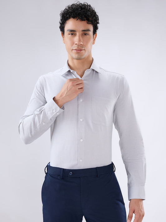 Park Avenue Brown Formal Shirt
