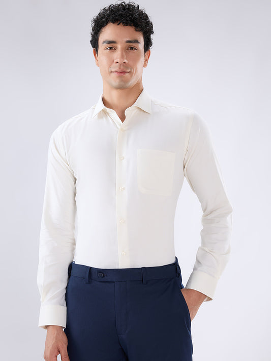 Park Avenue Yellow Formal Shirt