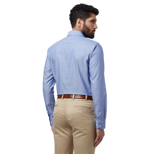 Park Avenue Blue Formal Shirt