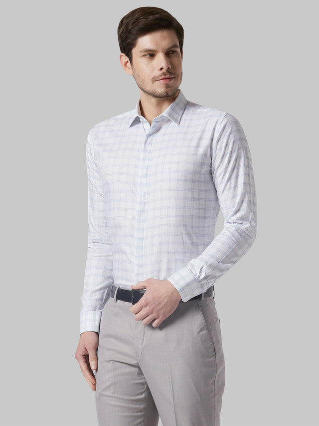 Park Avenue White Formal Shirt