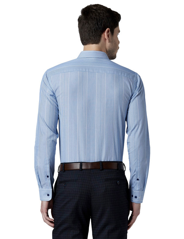 Park Avenue Blue Formal Shirt