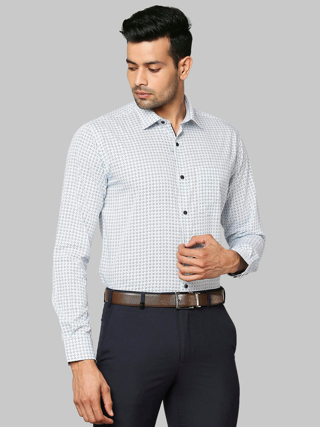 Park Avenue Blue Formal Shirt