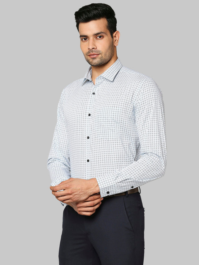 Park Avenue Blue Formal Shirt