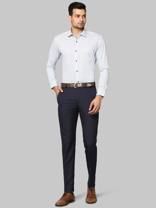 Park Avenue Blue Formal Shirt