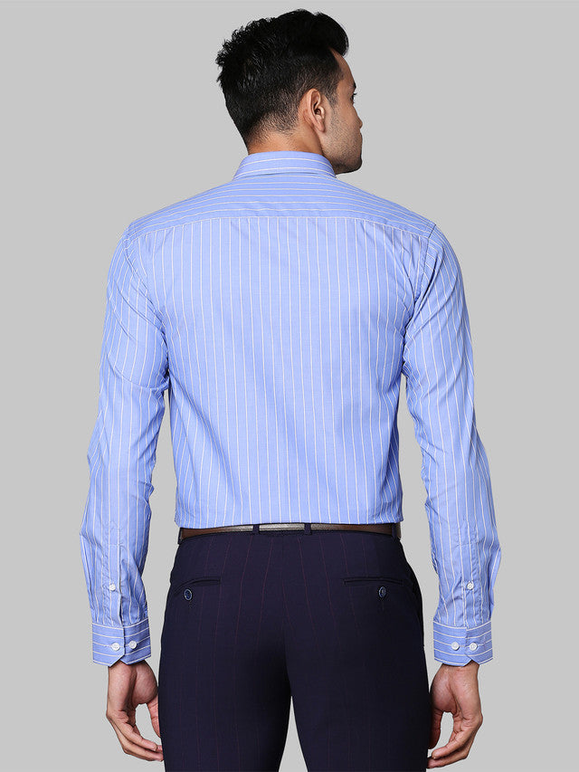 Park Avenue Blue Formal Shirt