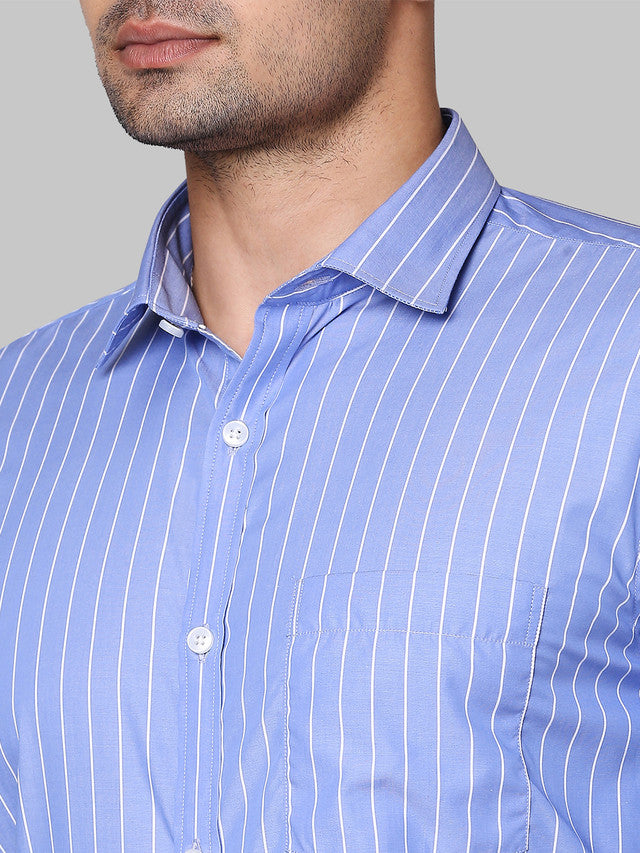 Park Avenue Blue Formal Shirt