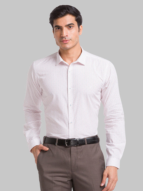 Park Avenue Red Formal Shirt