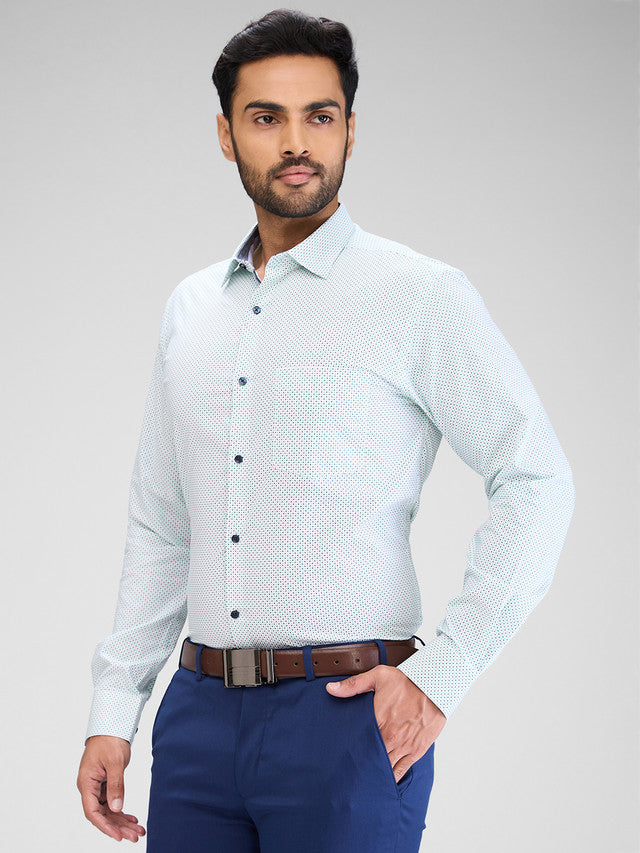 Park Avenue Blue Formal Shirt