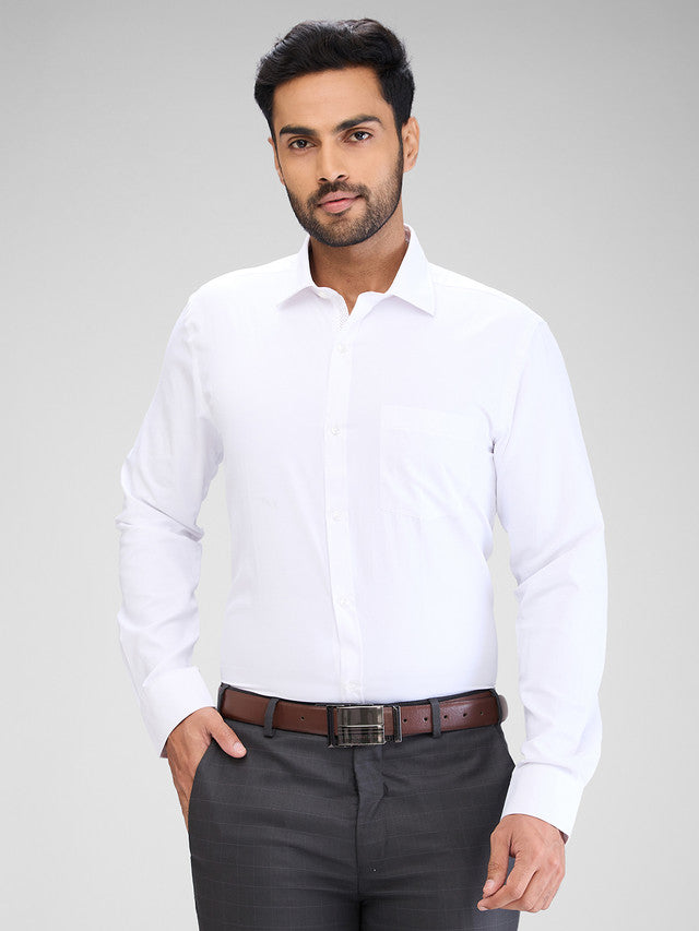 Park Avenue White Formal Shirt