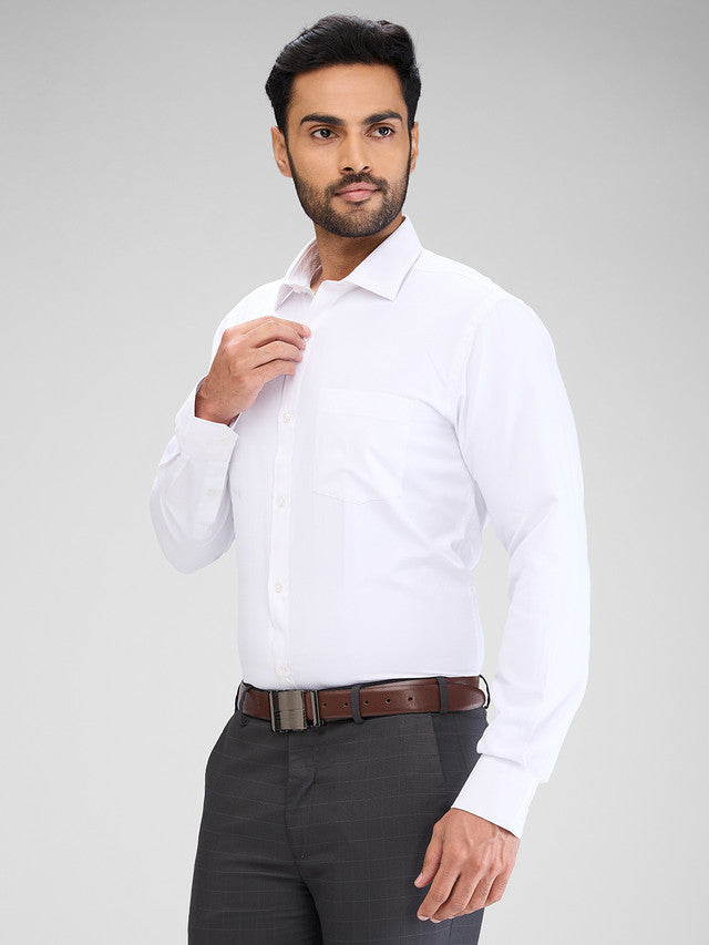 Park Avenue White Formal Shirt