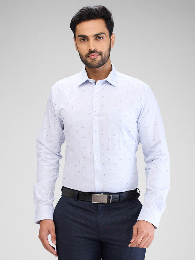 Park Avenue Blue Formal Shirt