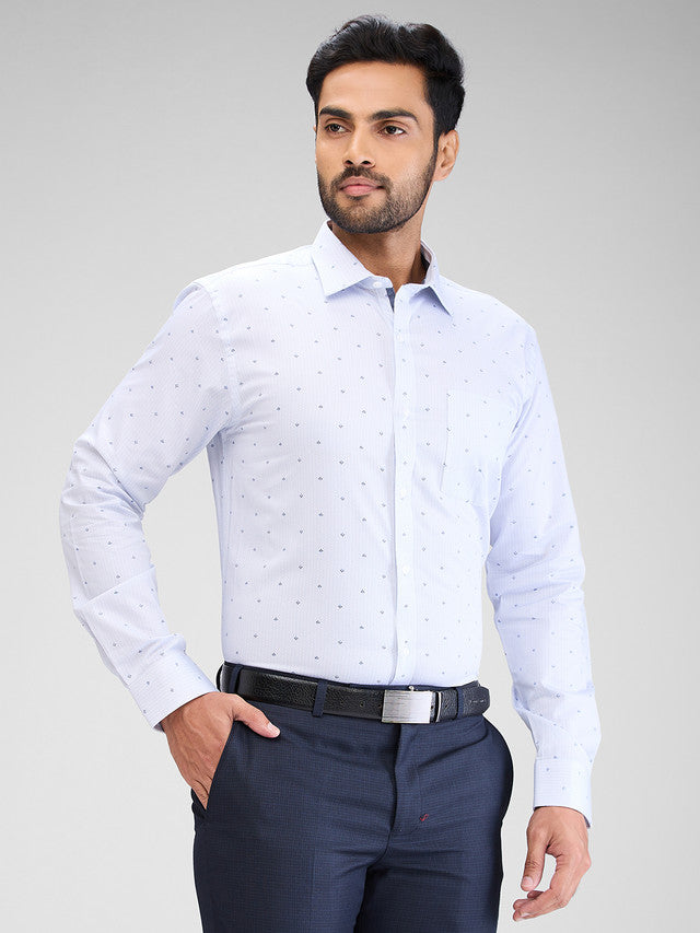 Park Avenue Blue Formal Shirt