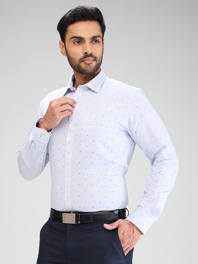 Park Avenue Blue Formal Shirt