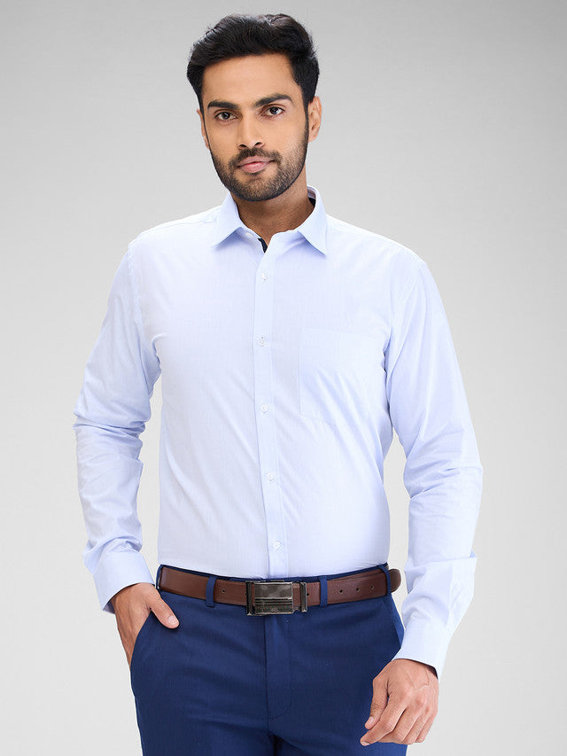 Park Avenue Blue Formal Shirt