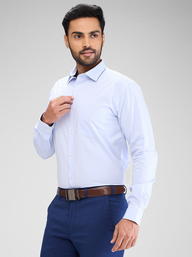 Park Avenue Blue Formal Shirt