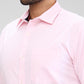 Park Avenue Men Pink Solid Slim Fit Cotton Formal Shirt