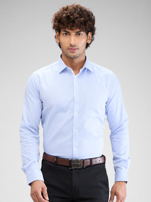 Park Avenue Blue Formal Shirt