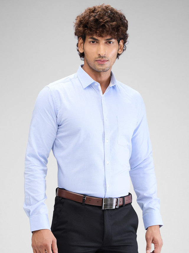 Park Avenue Blue Formal Shirt