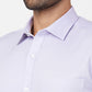 Park Avenue Men Purple Solid Slim Fit Cotton Formal Shirt