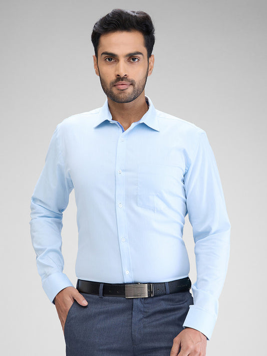 Park Avenue Blue Formal Shirt