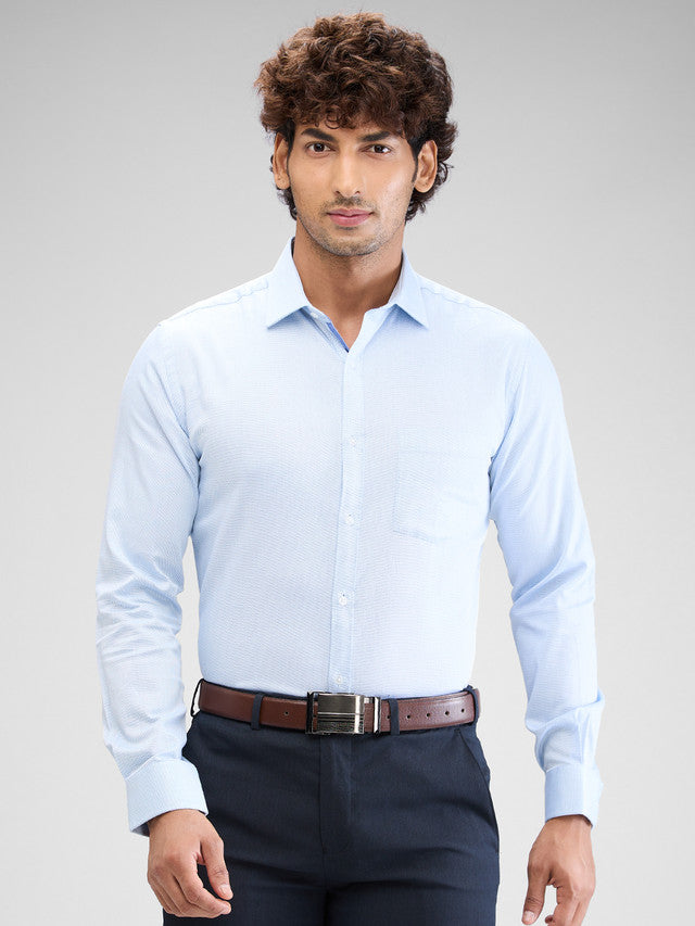 Park Avenue Blue Formal Shirt