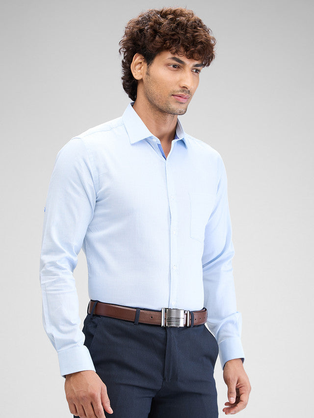 Park Avenue Blue Formal Shirt