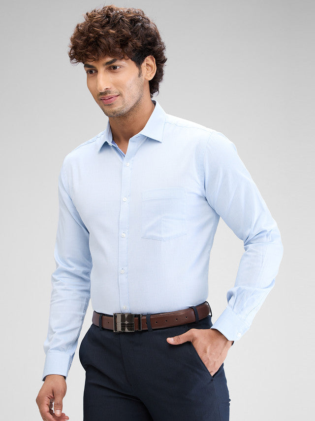 Park Avenue Blue Formal Shirt