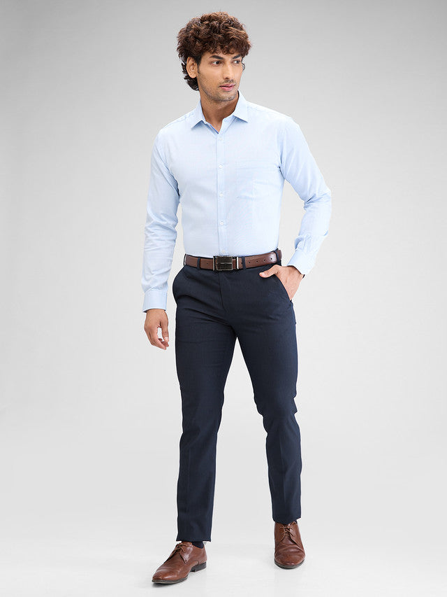 Park Avenue Blue Formal Shirt