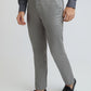 Park Avenue Men Grey Super Slim Fit Solid Trouser