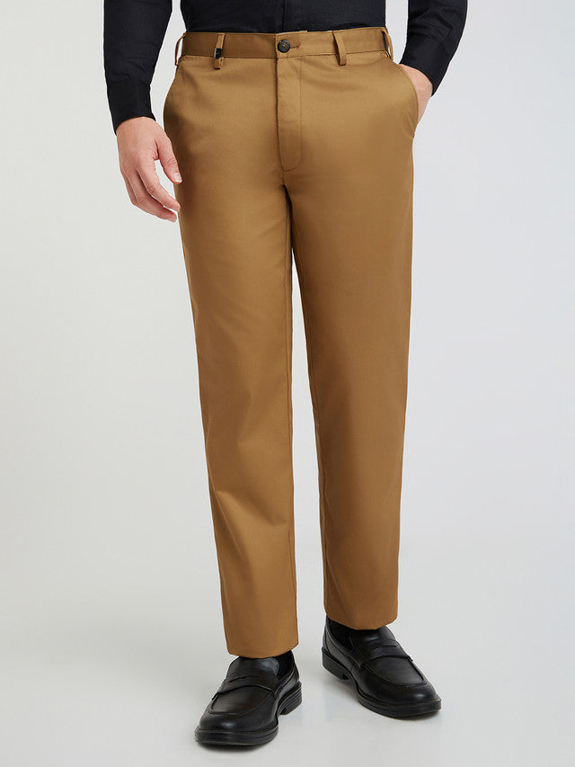 Men Super Slim Fit Black Chinos & Trouser