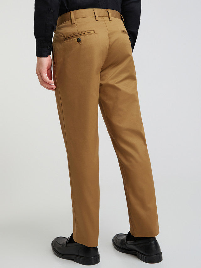 Men Super Slim Fit Black Chinos & Trouser