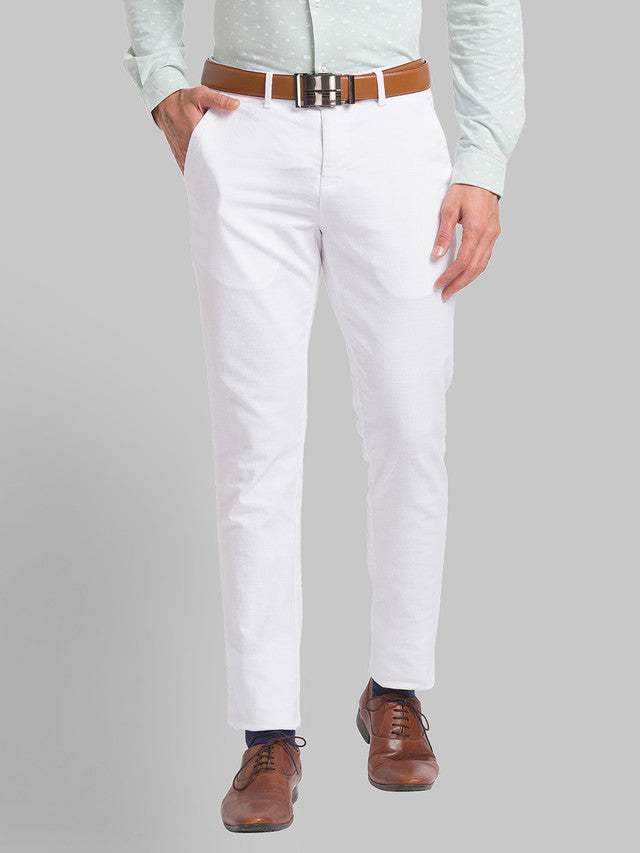 Park Avenue White Trouser