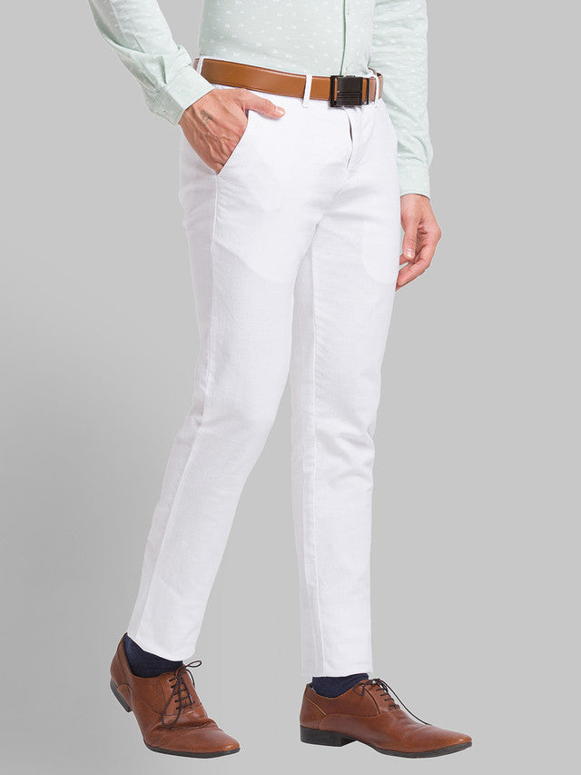 Park Avenue White Trouser