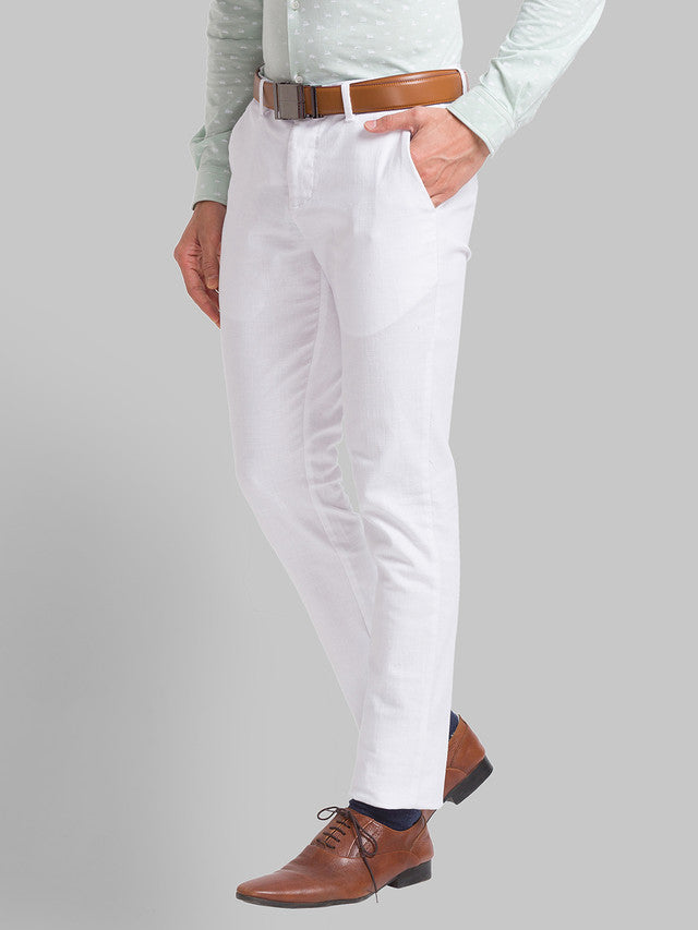 Park Avenue White Trouser