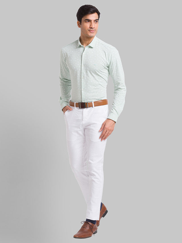 Park Avenue White Trouser