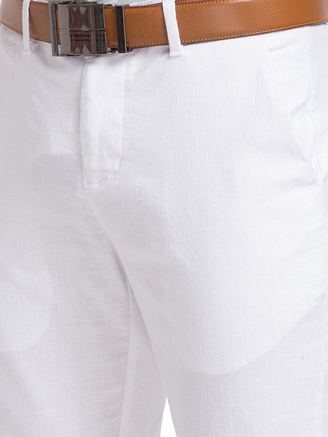 Park Avenue White Trouser