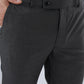 Park Avenue Men Grey Slim Fit Checks Trouser