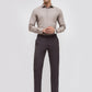 Park Avenue Men Grey Slim Fit Structure Trouser