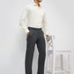 Park Avenue Men Grey Slim Fit Solid Trouser
